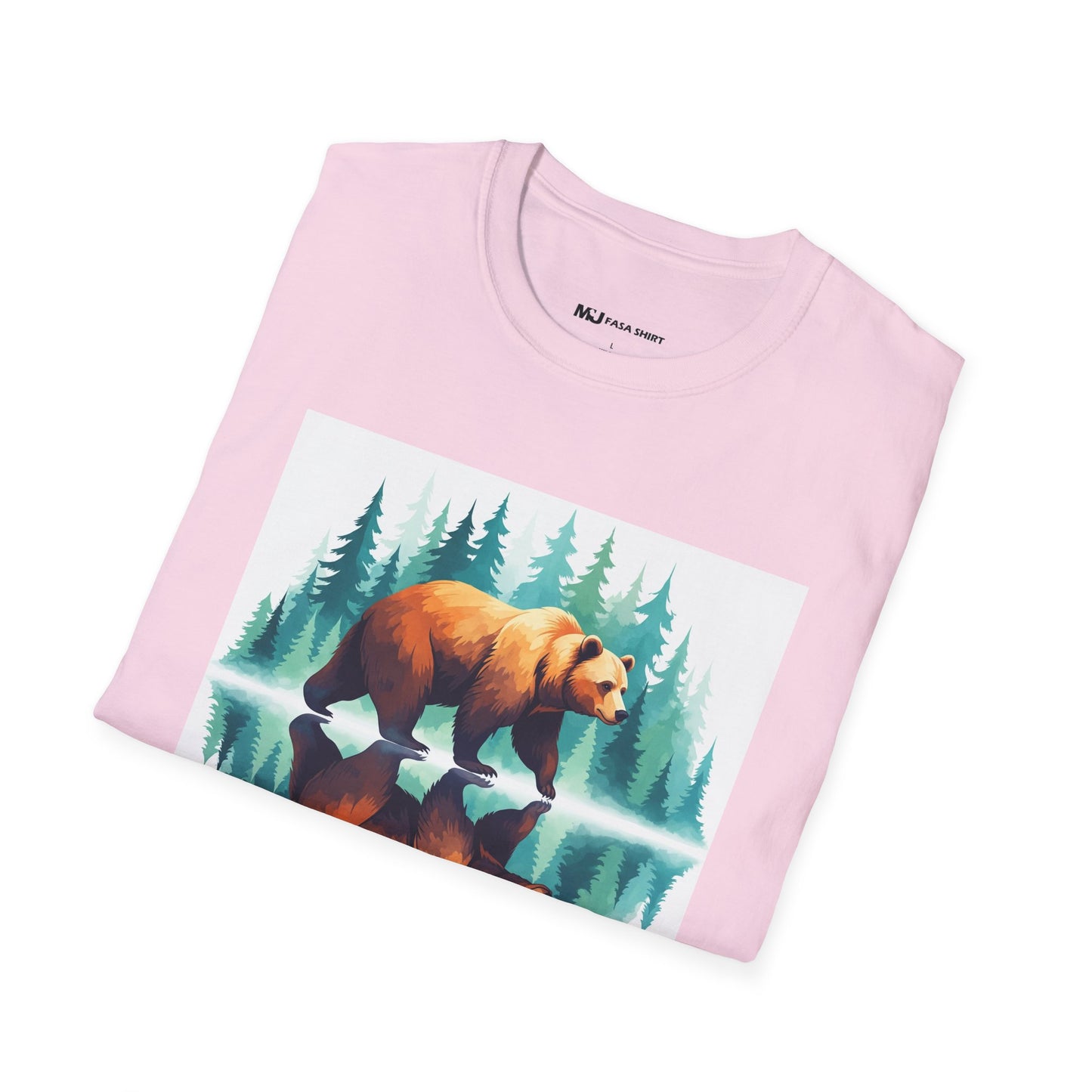Serene Bear Reflection Tee
