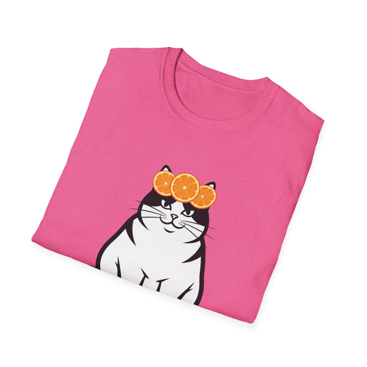 Cute Cat Softstyle T-Shirt | Gift for Cat Lovers