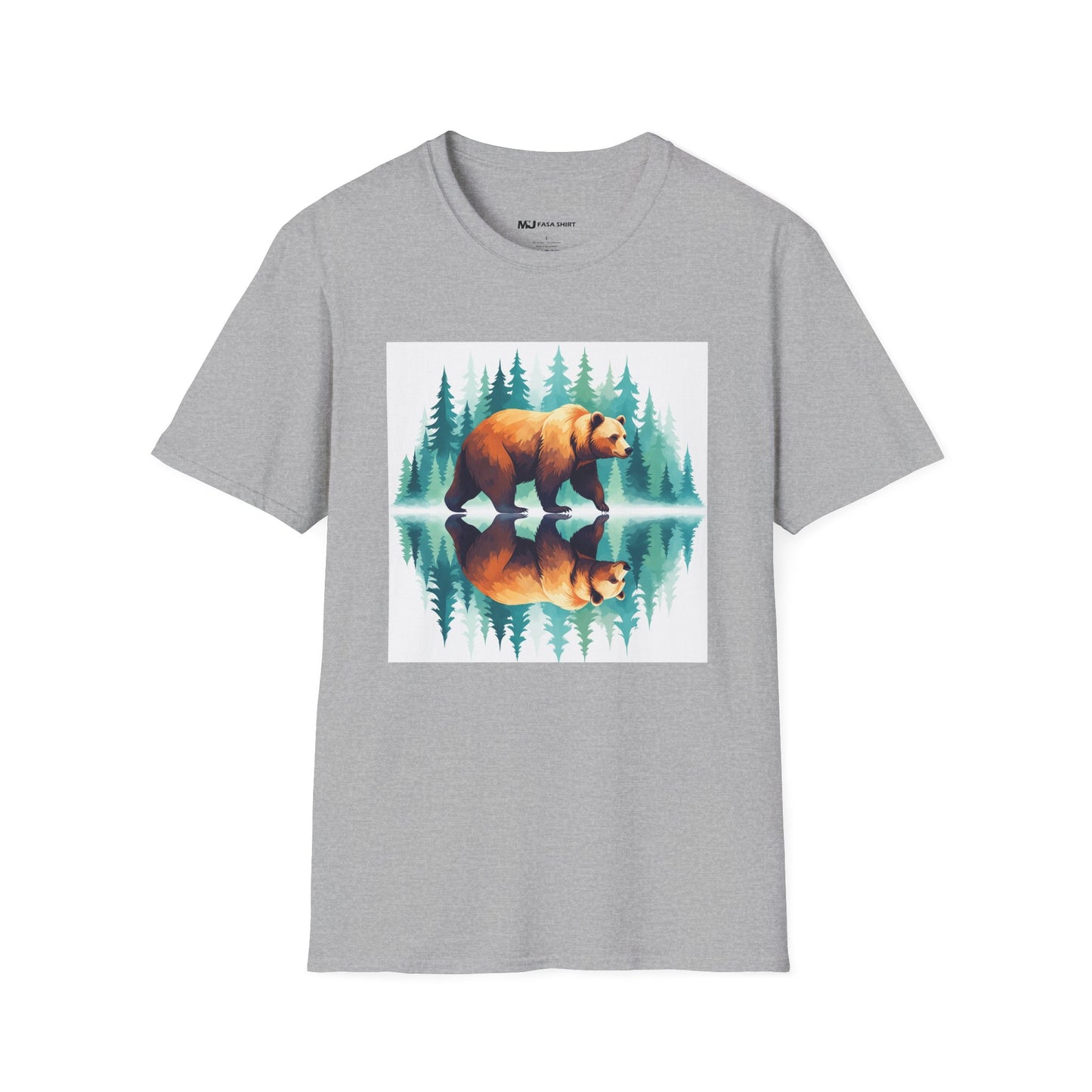 Serene Bear Reflection Tee