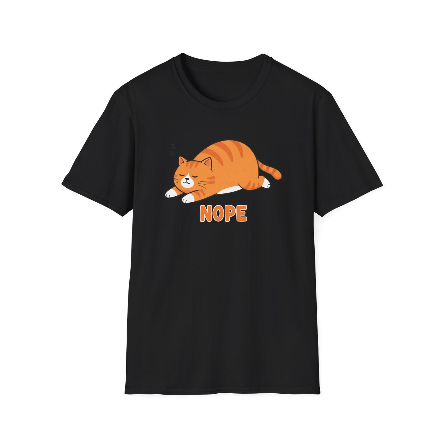 Funny Cat Graphic T-Shirt |