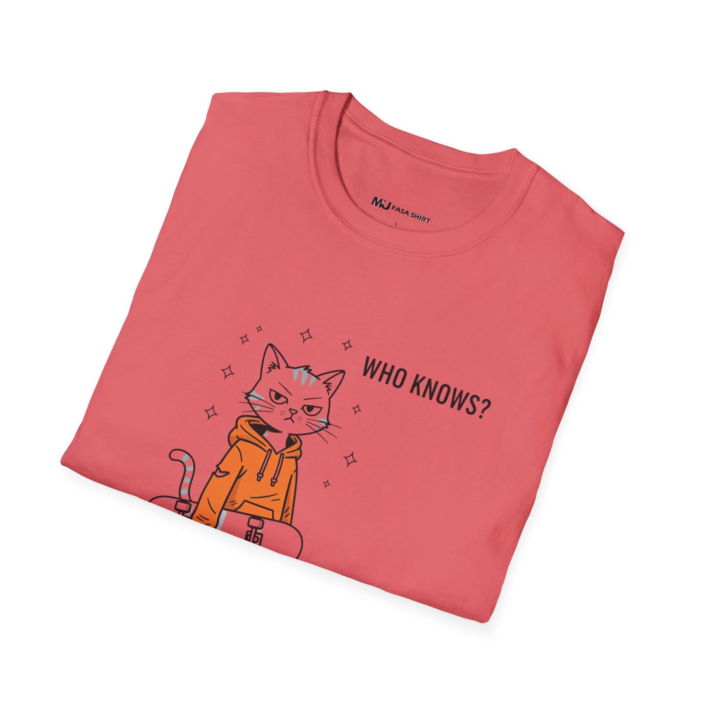 Who Knows Cat Tee