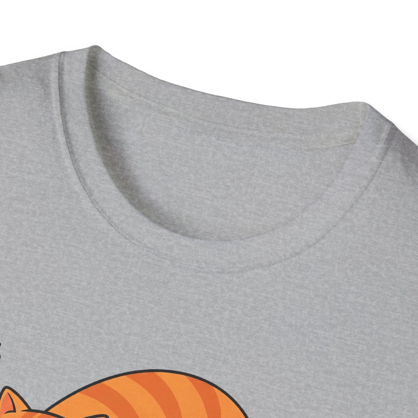 Funny Cat Graphic T-Shirt |