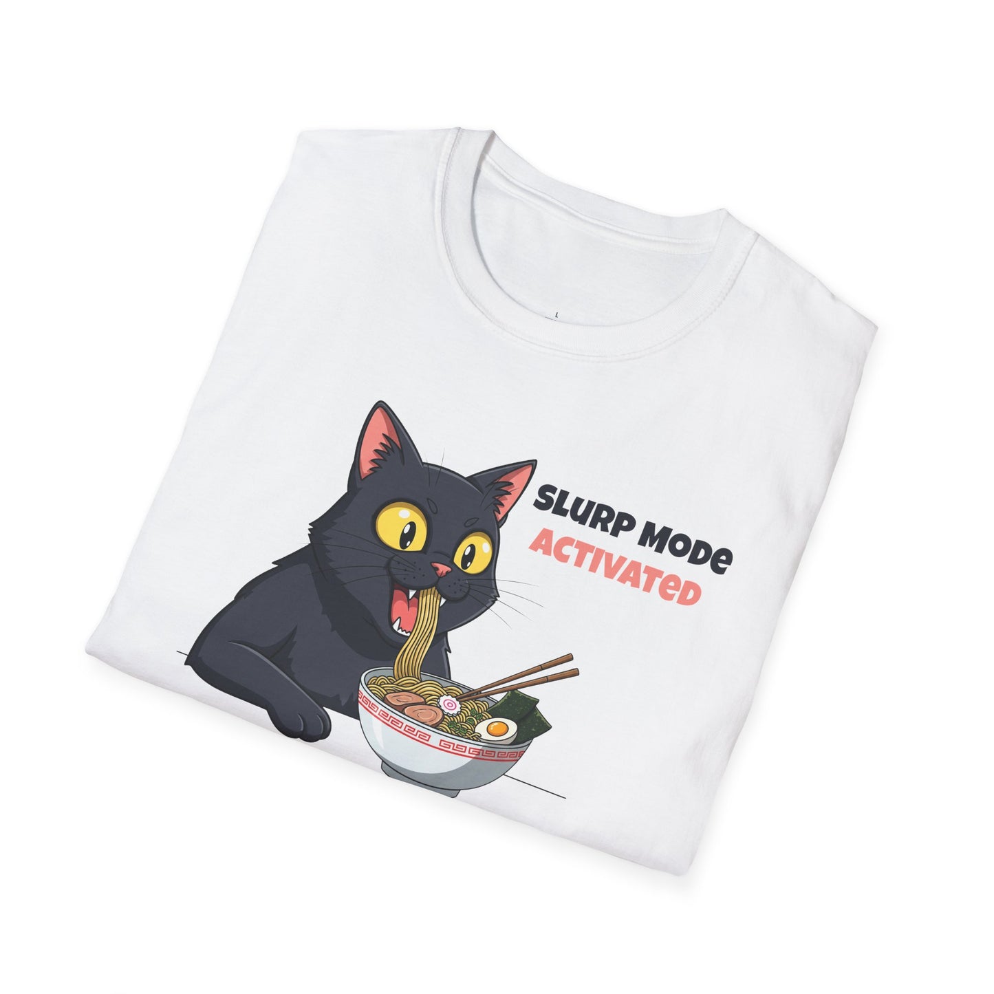 Slurp Mode Activated | Cat T-shirt π