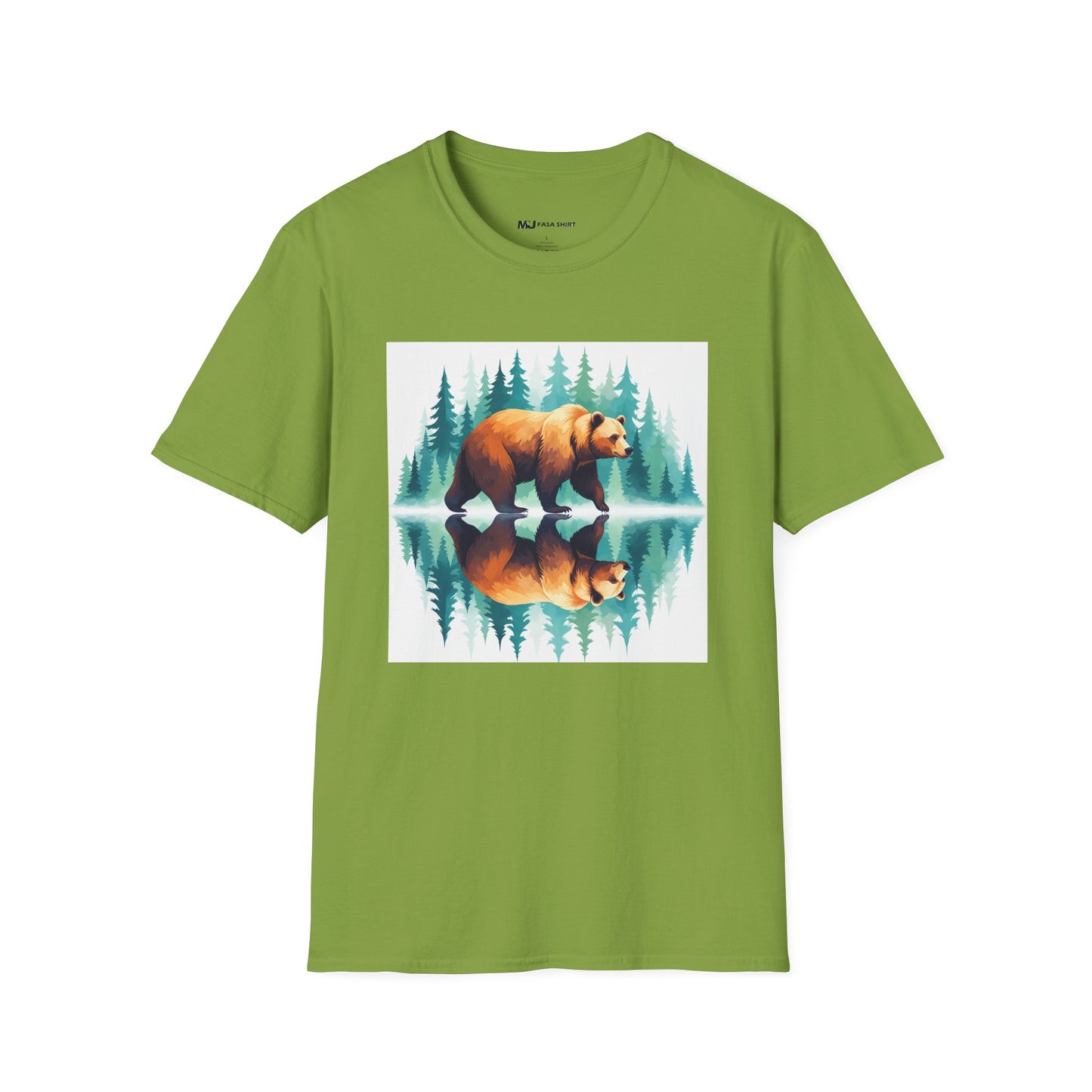 Serene Bear Reflection Tee
