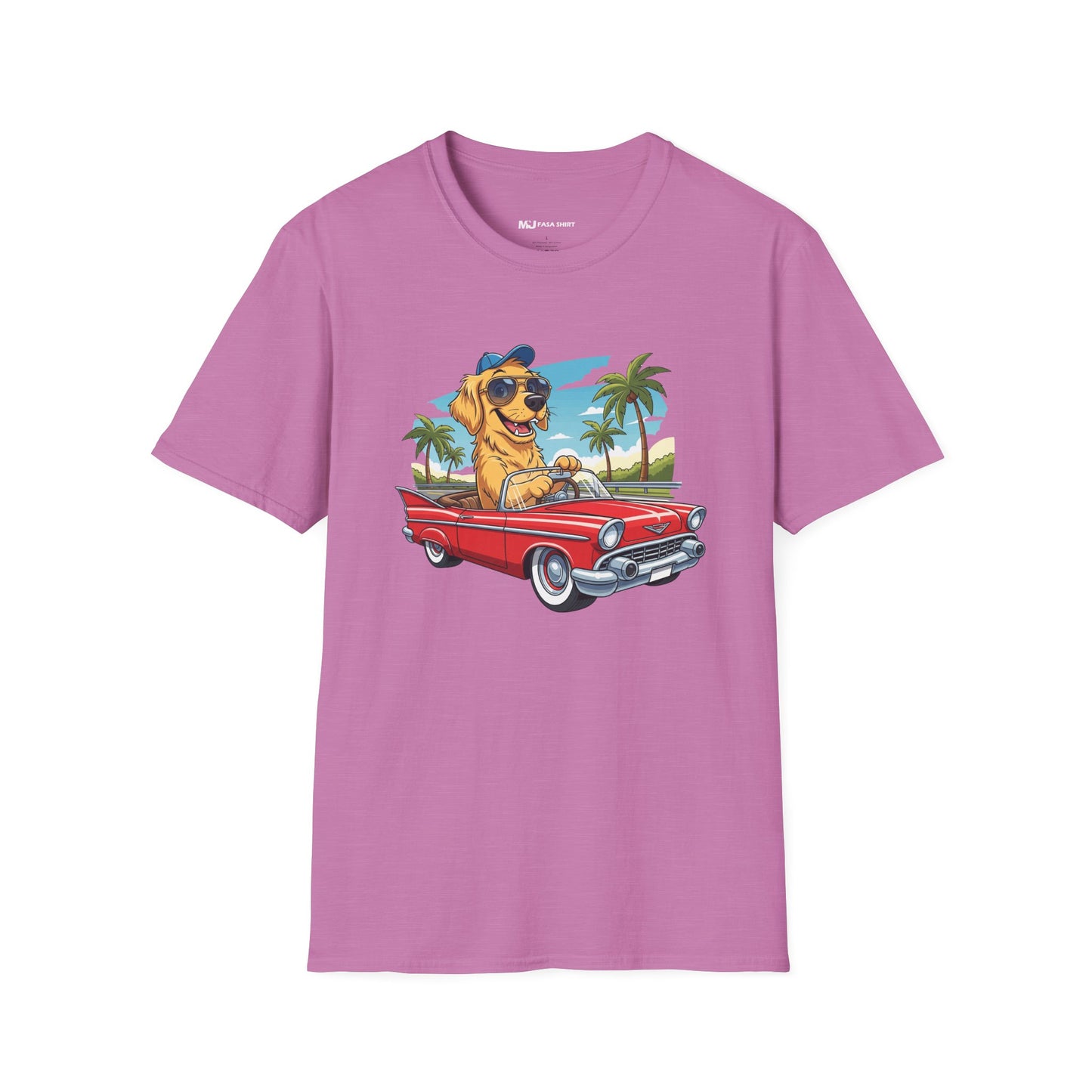 Dog Driving Car Tee