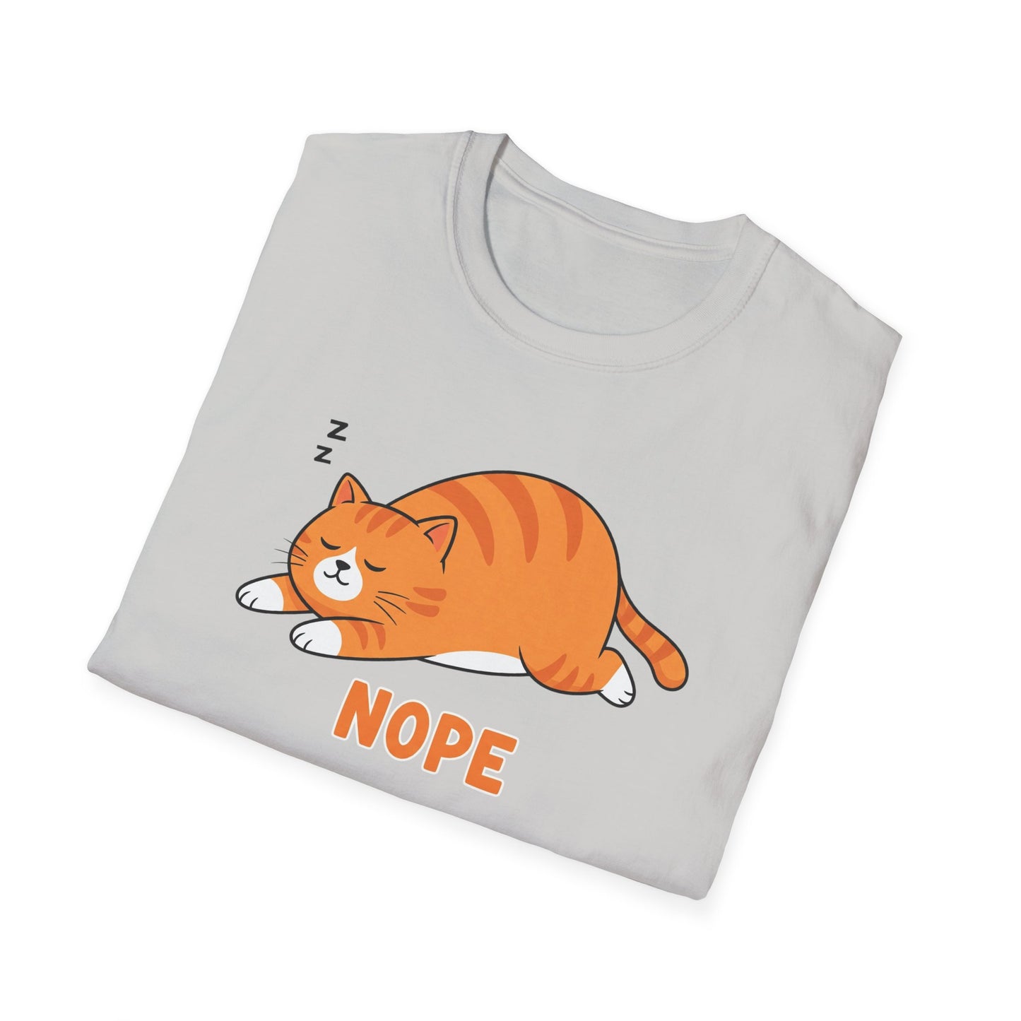 Funny Cat Graphic T-Shirt |