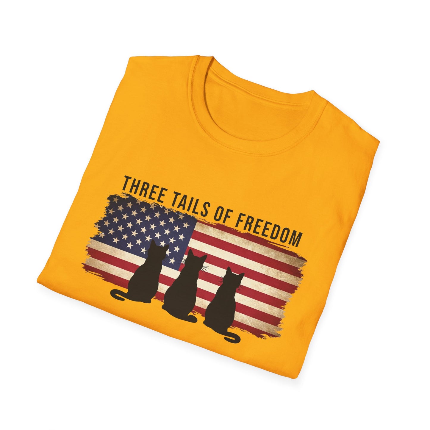 Cats and Freedom T-Shirt | Cat Lovers