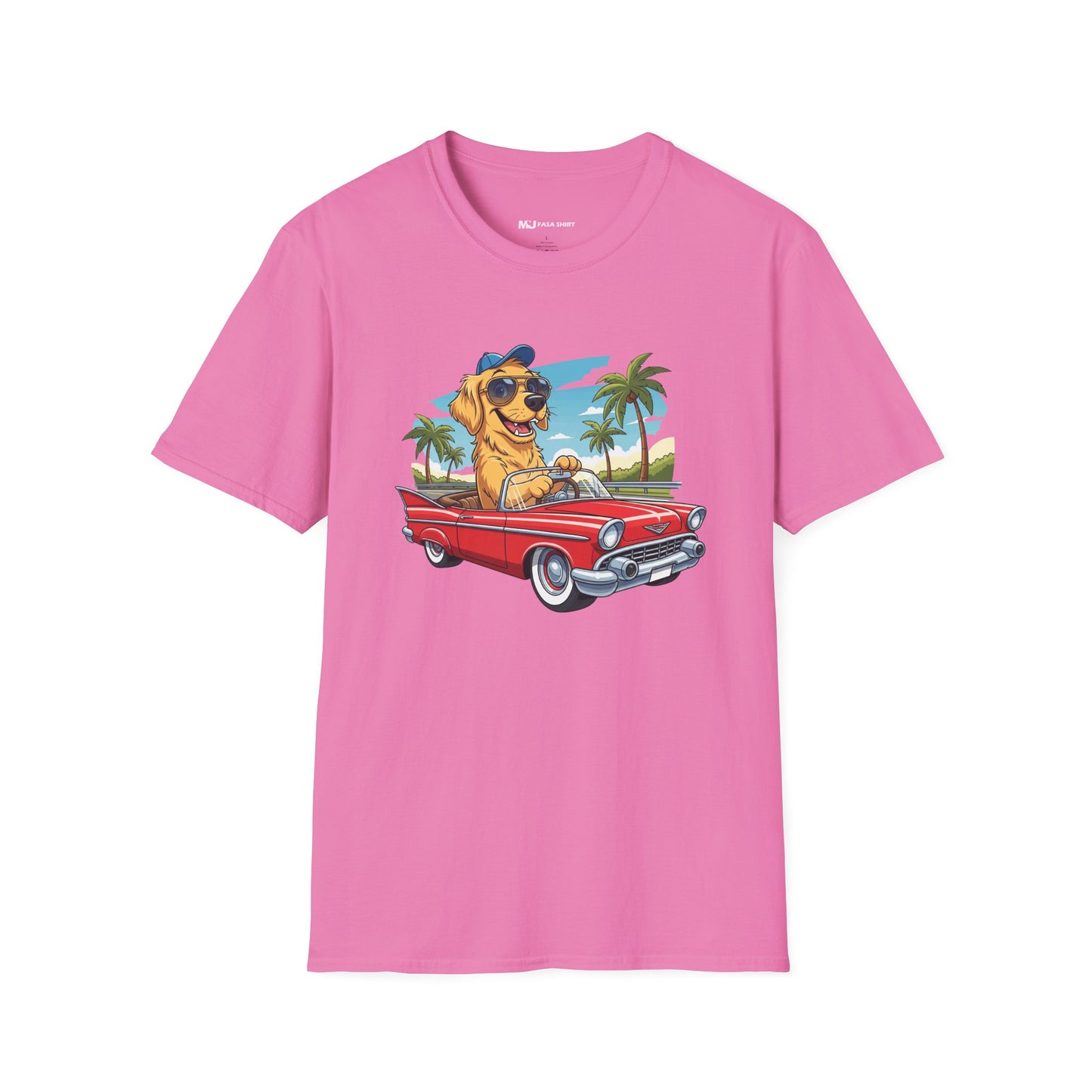Dog Driving Car Tee