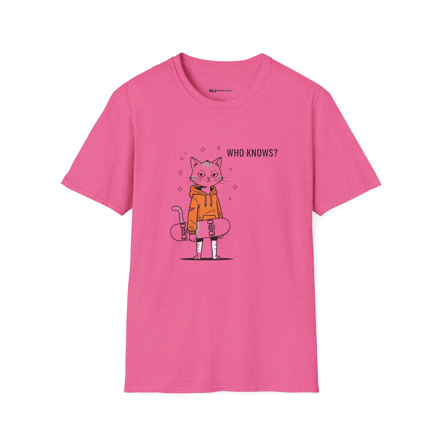 Who Knows Cat Tee