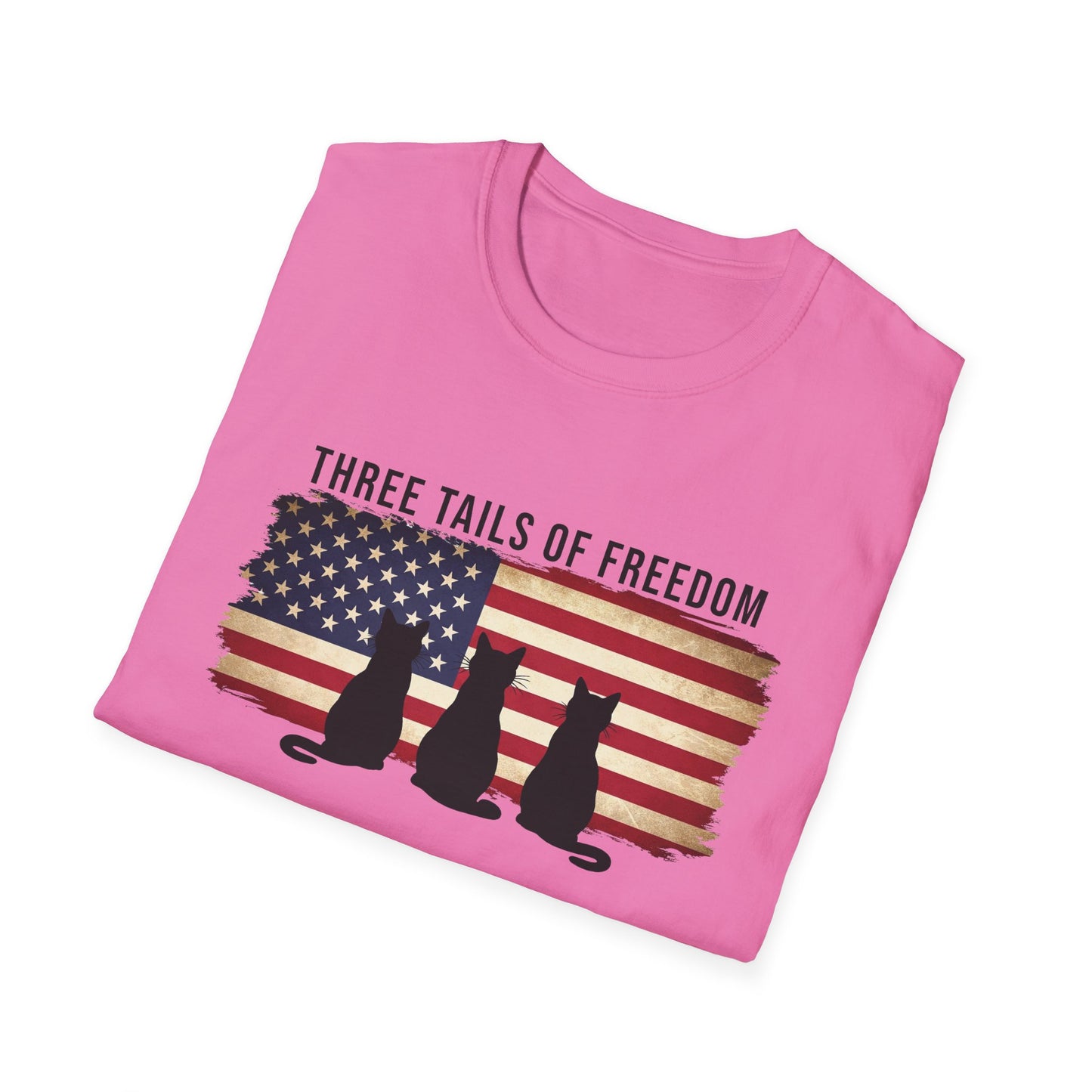 Cats and Freedom T-Shirt | Cat Lovers