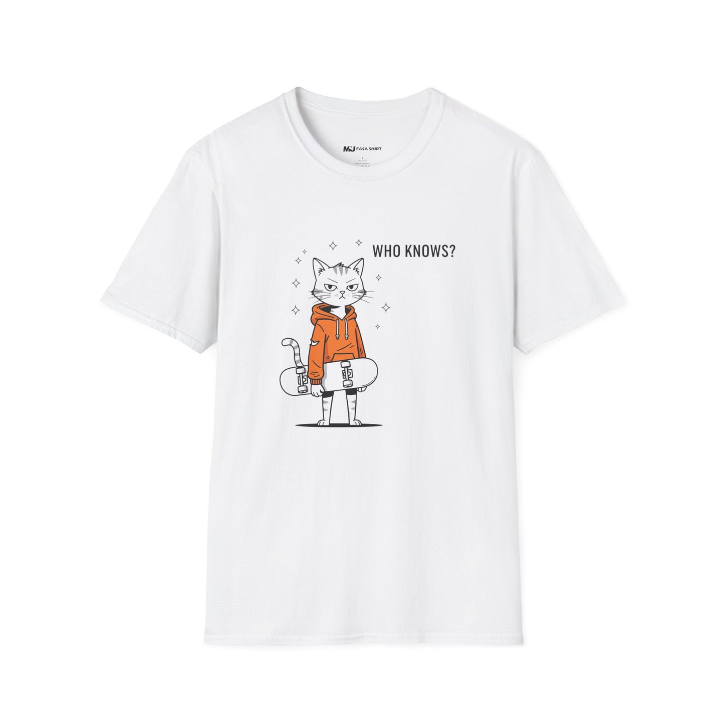 Who Knows Cat Tee