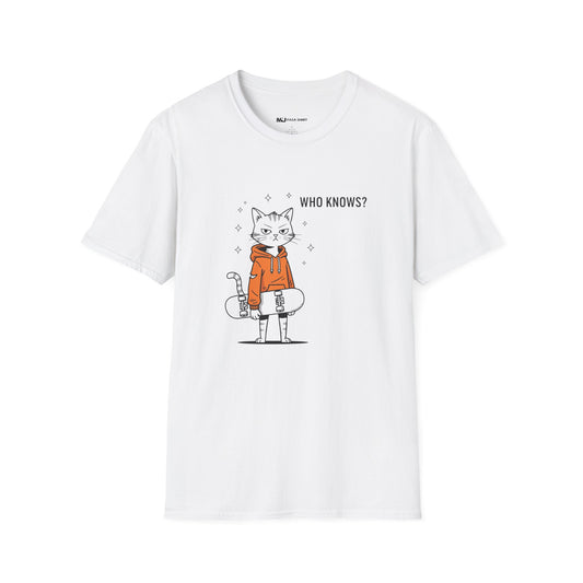 Who Knows Cat Tee