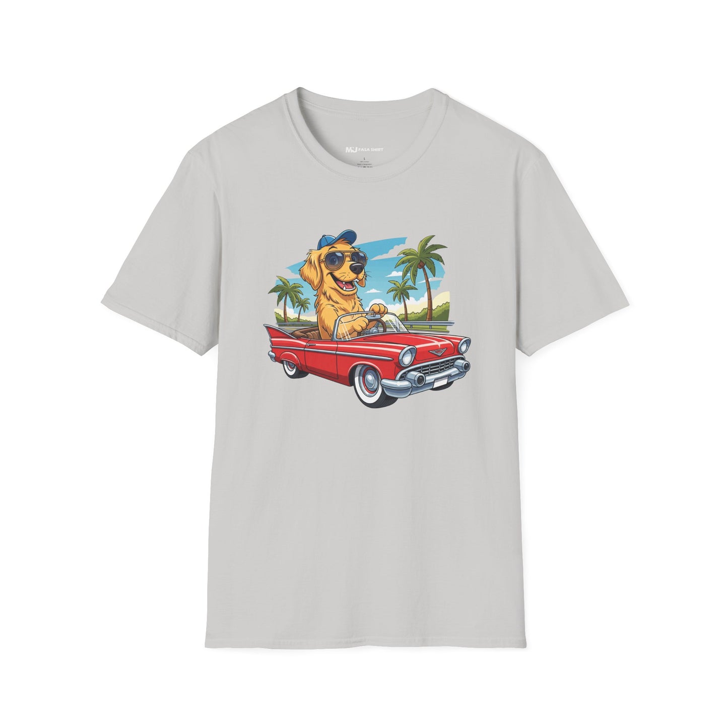 Dog Driving Car Tee