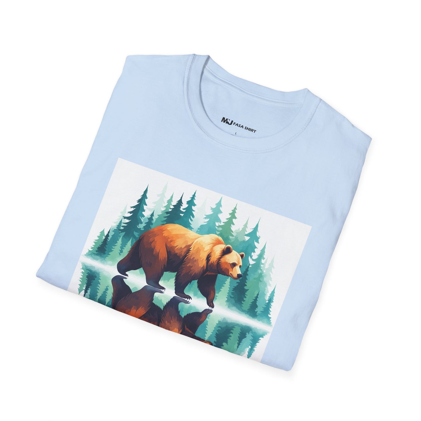 Serene Bear Reflection Tee