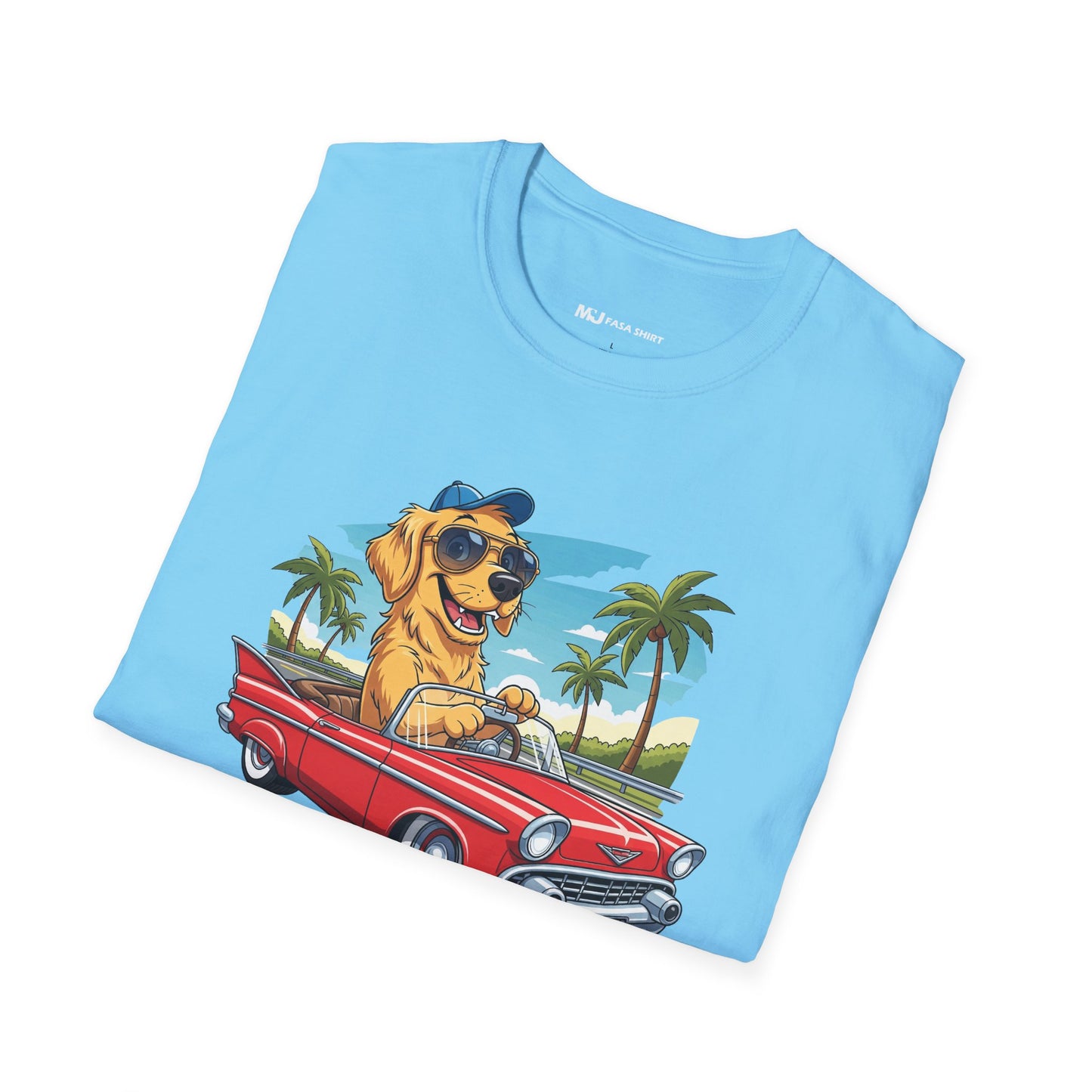 Dog Driving Car Tee