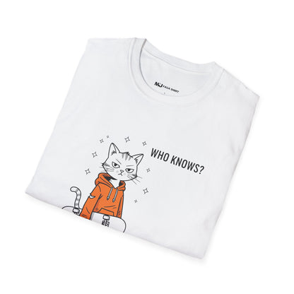 Who Knows Cat Tee