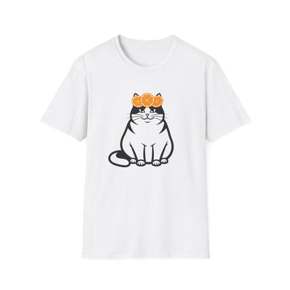 Cute Cat Softstyle T-Shirt | Gift for Cat Lovers