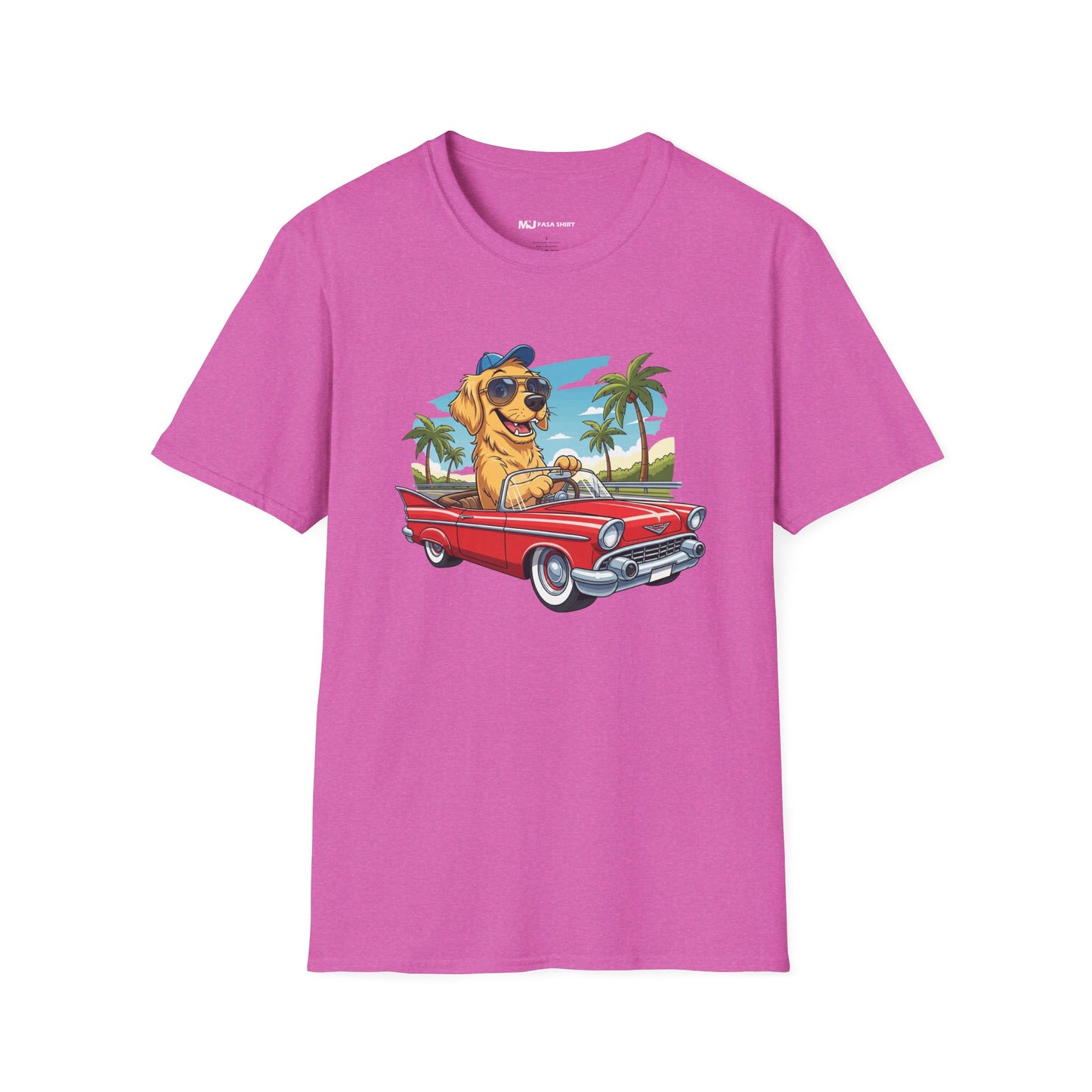 Dog Driving Car Tee