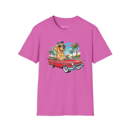 Dog Driving Car Tee