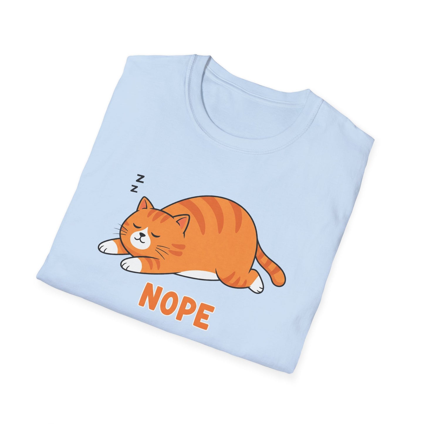 Funny Cat Graphic T-Shirt |