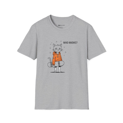 Who Knows Cat Tee