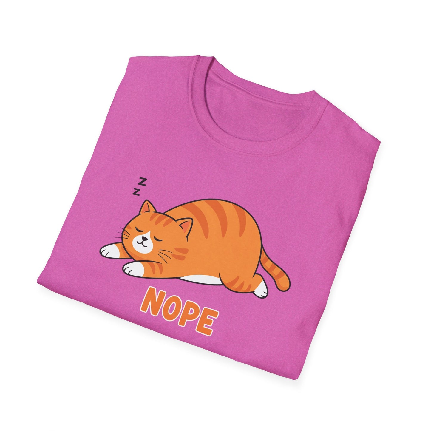 Funny Cat Graphic T-Shirt |