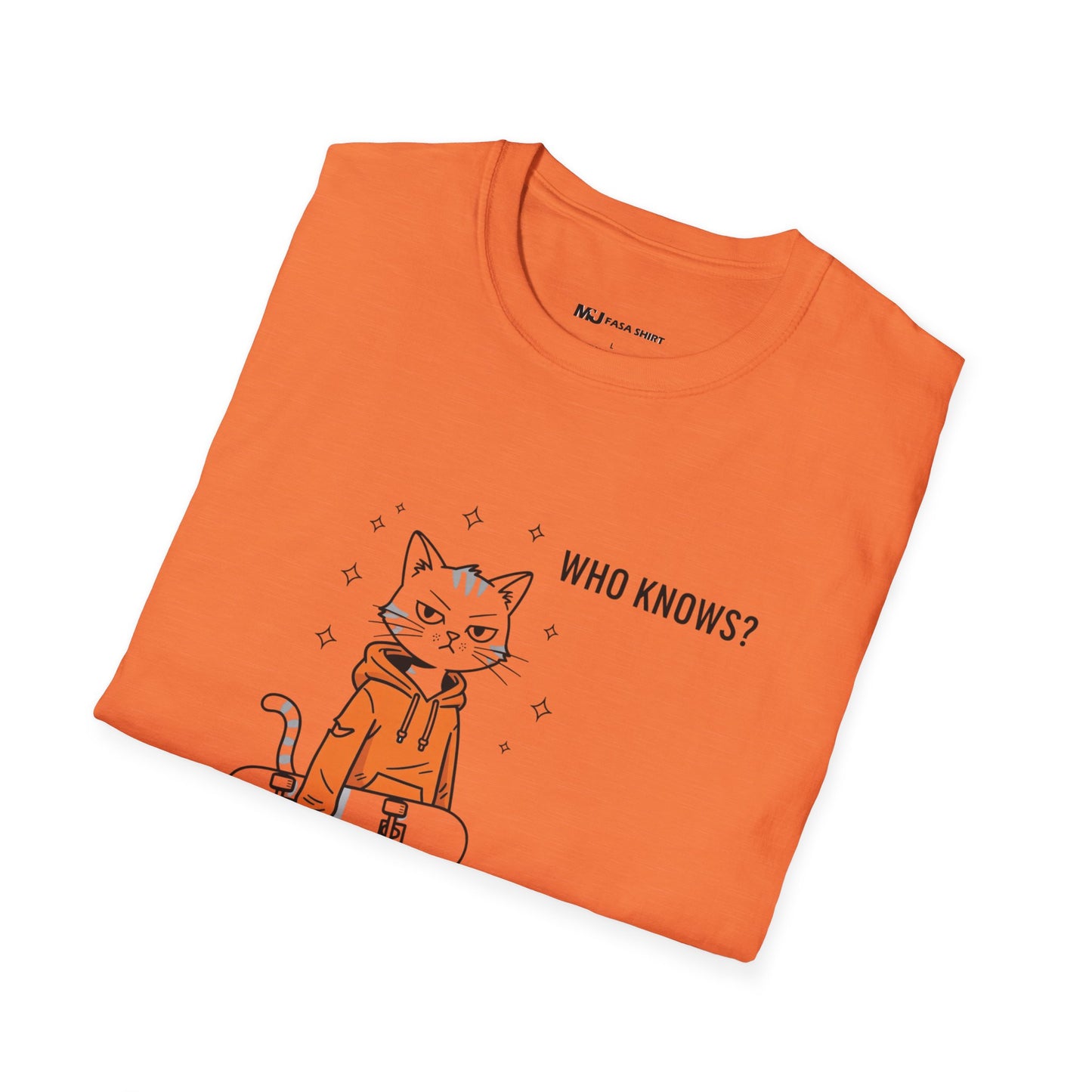 Who Knows Cat Tee