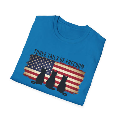 Cats and Freedom T-Shirt | Cat Lovers