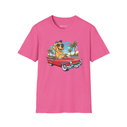 Dog Driving Car Tee