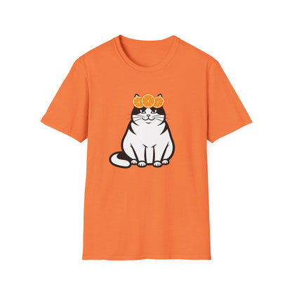 Cute Cat Softstyle T-Shirt | Gift for Cat Lovers