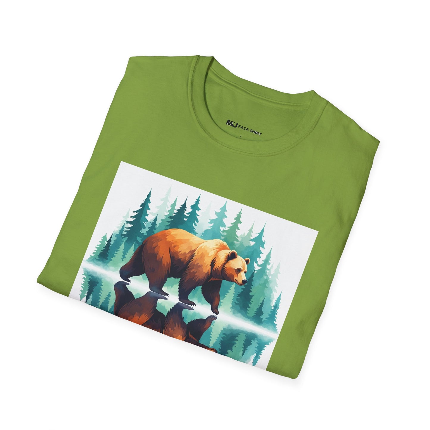 Serene Bear Reflection Tee