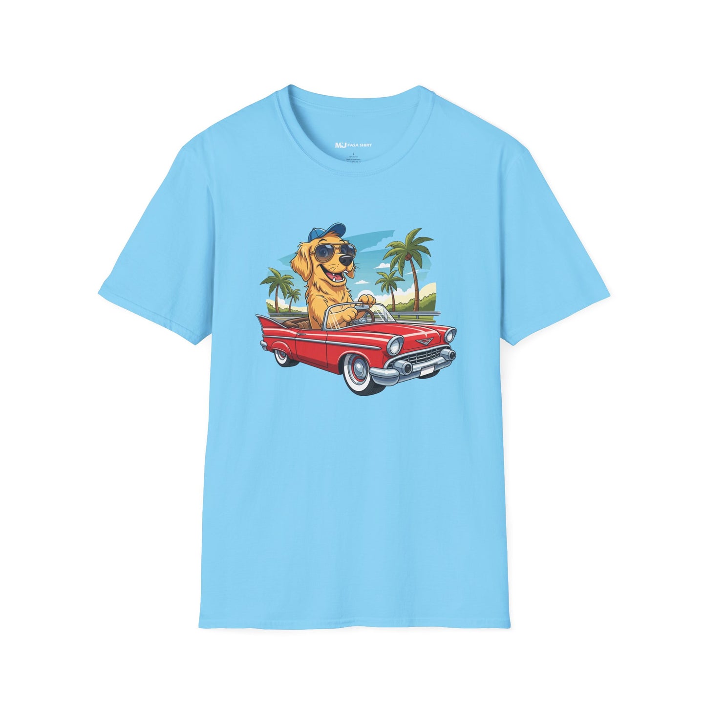 Dog Driving Car Tee