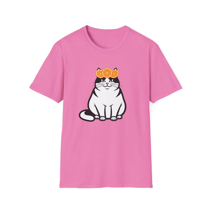 Cute Cat Softstyle T-Shirt | Gift for Cat Lovers