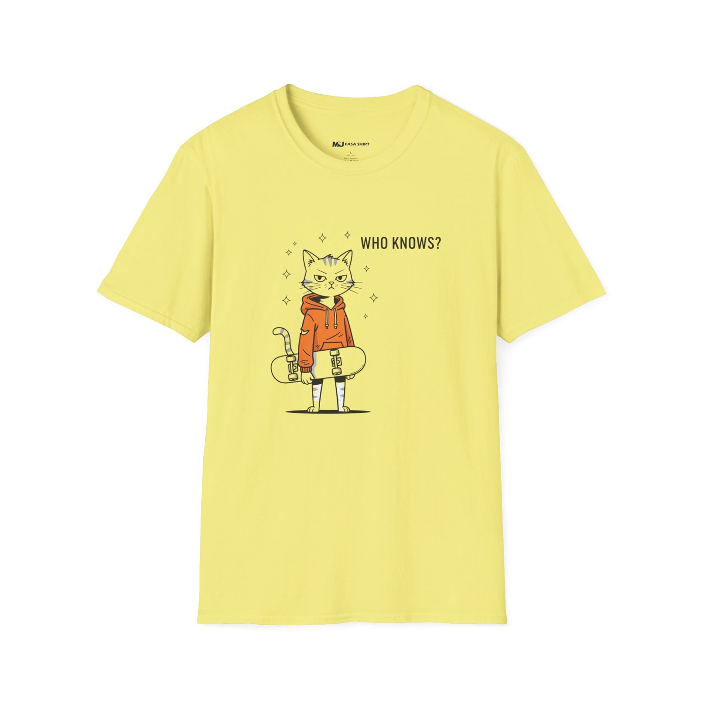Who Knows Cat Tee