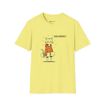 Who Knows Cat Tee