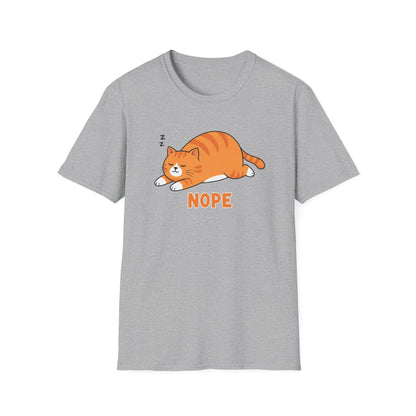 Funny Cat Graphic T-Shirt |