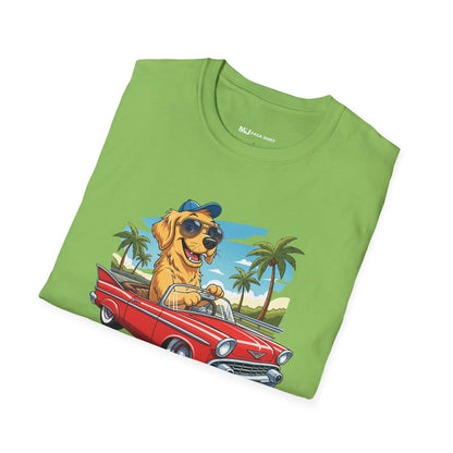 Dog Driving Car Tee