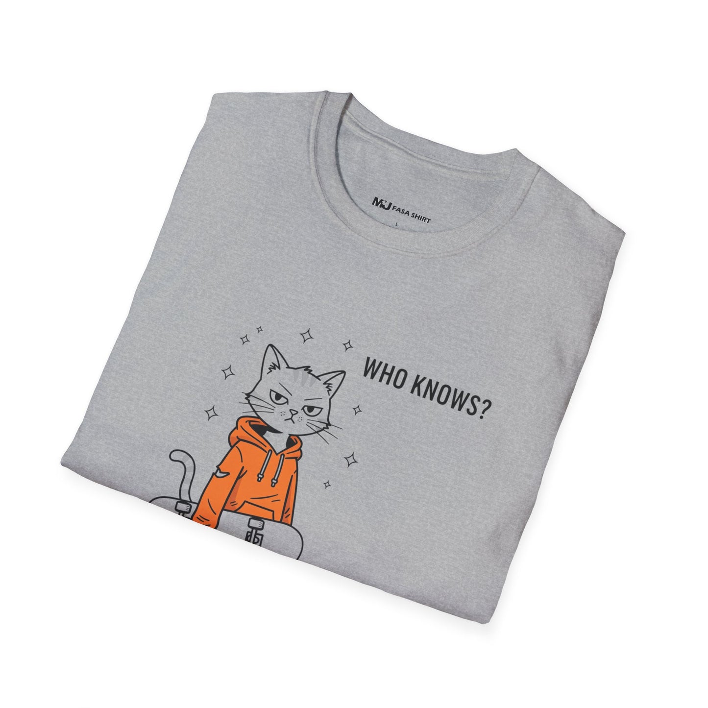 Who Knows Cat Tee