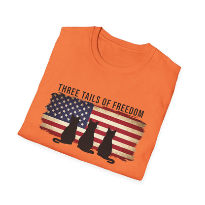 Cats and Freedom T-Shirt | Cat Lovers