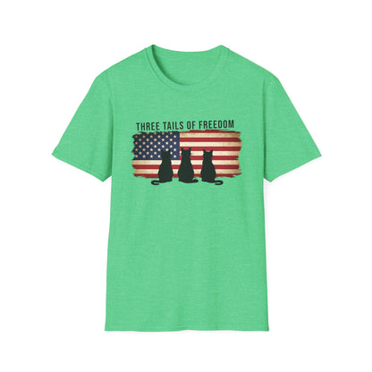 Cats and Freedom T-Shirt | Cat Lovers