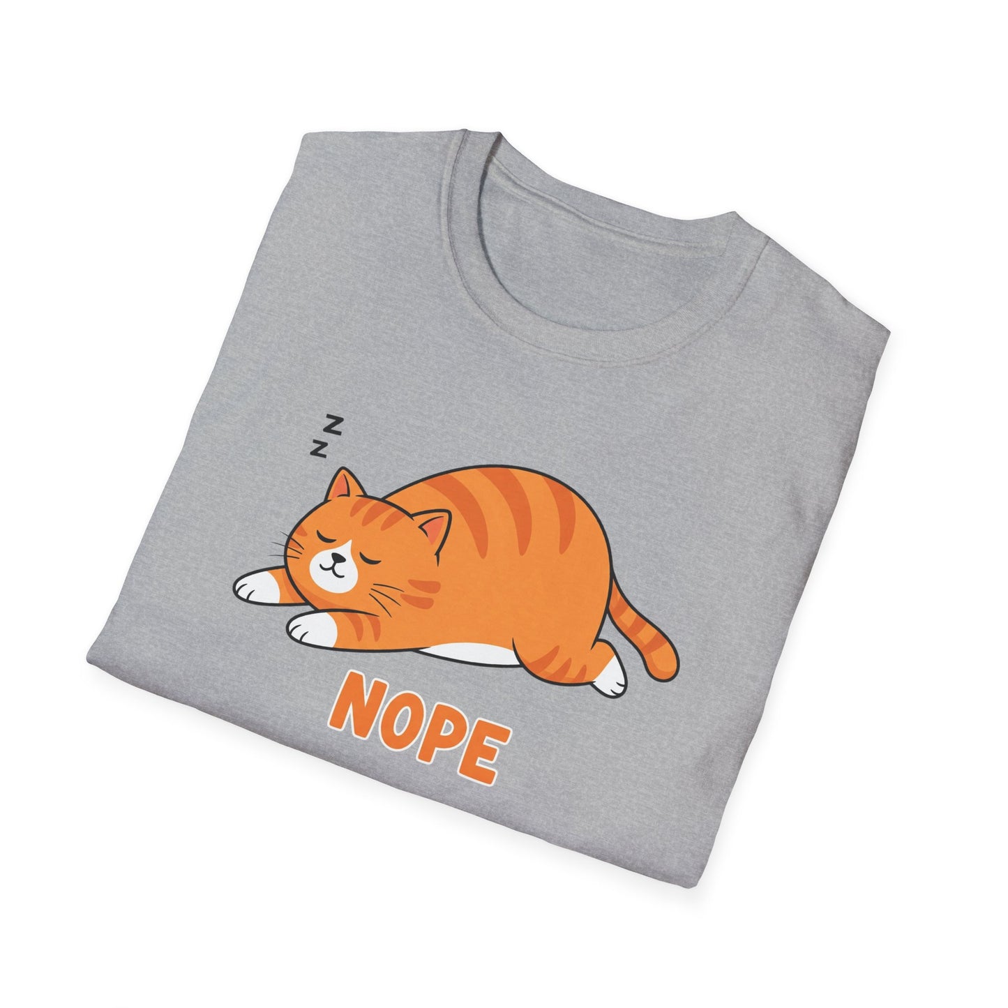 Funny Cat Graphic T-Shirt |