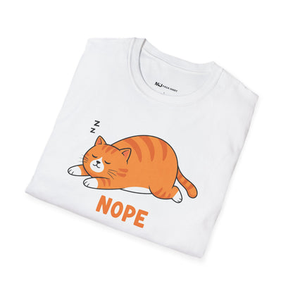 Funny Cat Graphic T-Shirt |