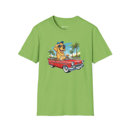Dog Driving Car Tee