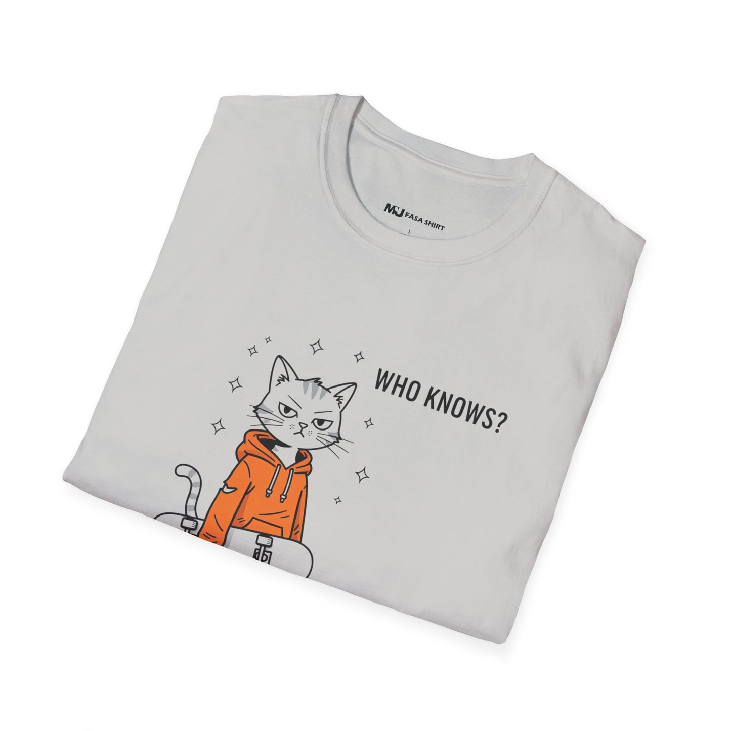 Who Knows Cat Tee