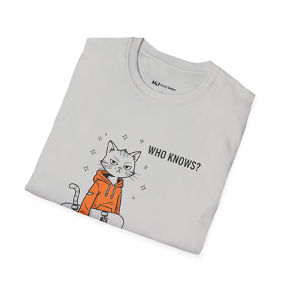 Who Knows Cat Tee