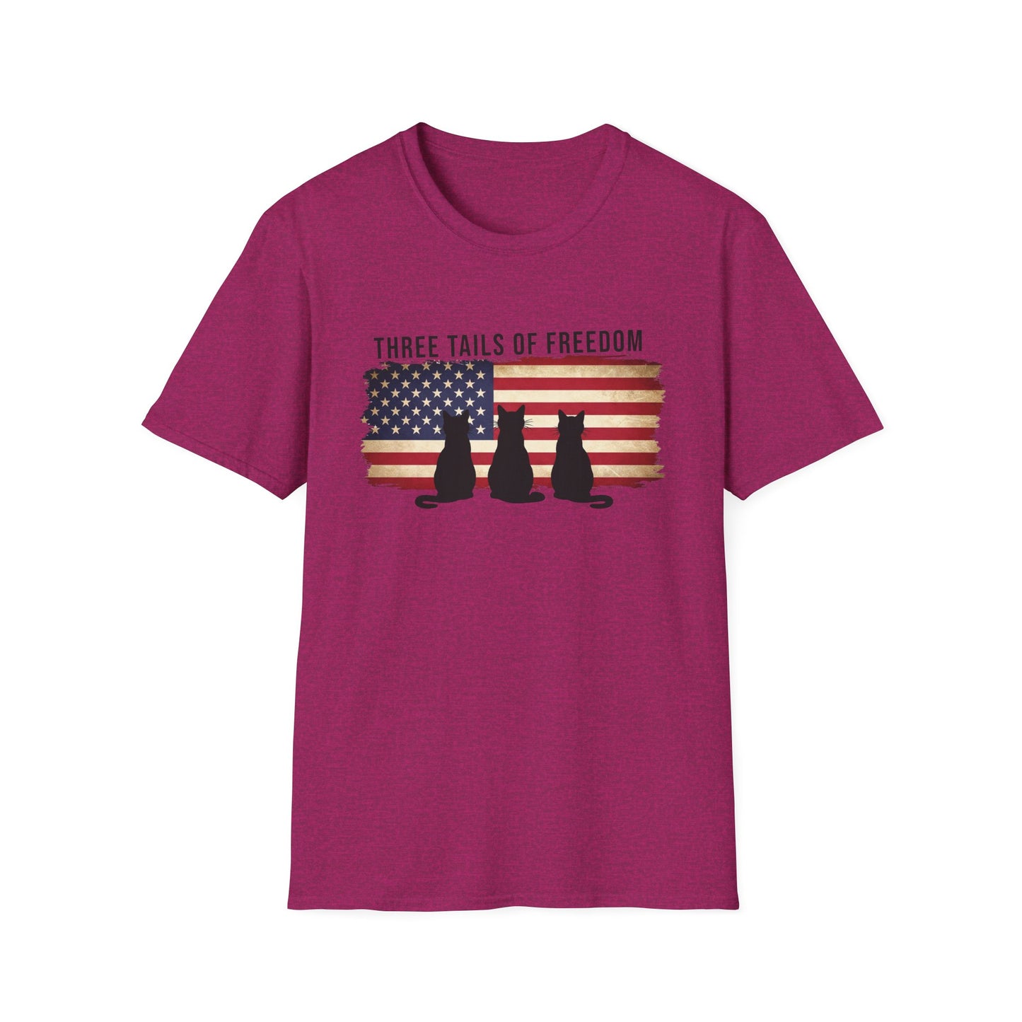 Cats and Freedom T-Shirt | Cat Lovers