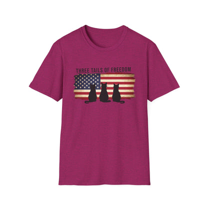 Cats and Freedom T-Shirt | Cat Lovers