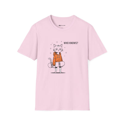 Who Knows Cat Tee