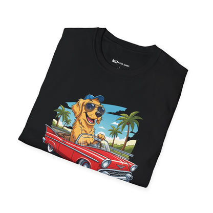 Dog Driving Car Tee