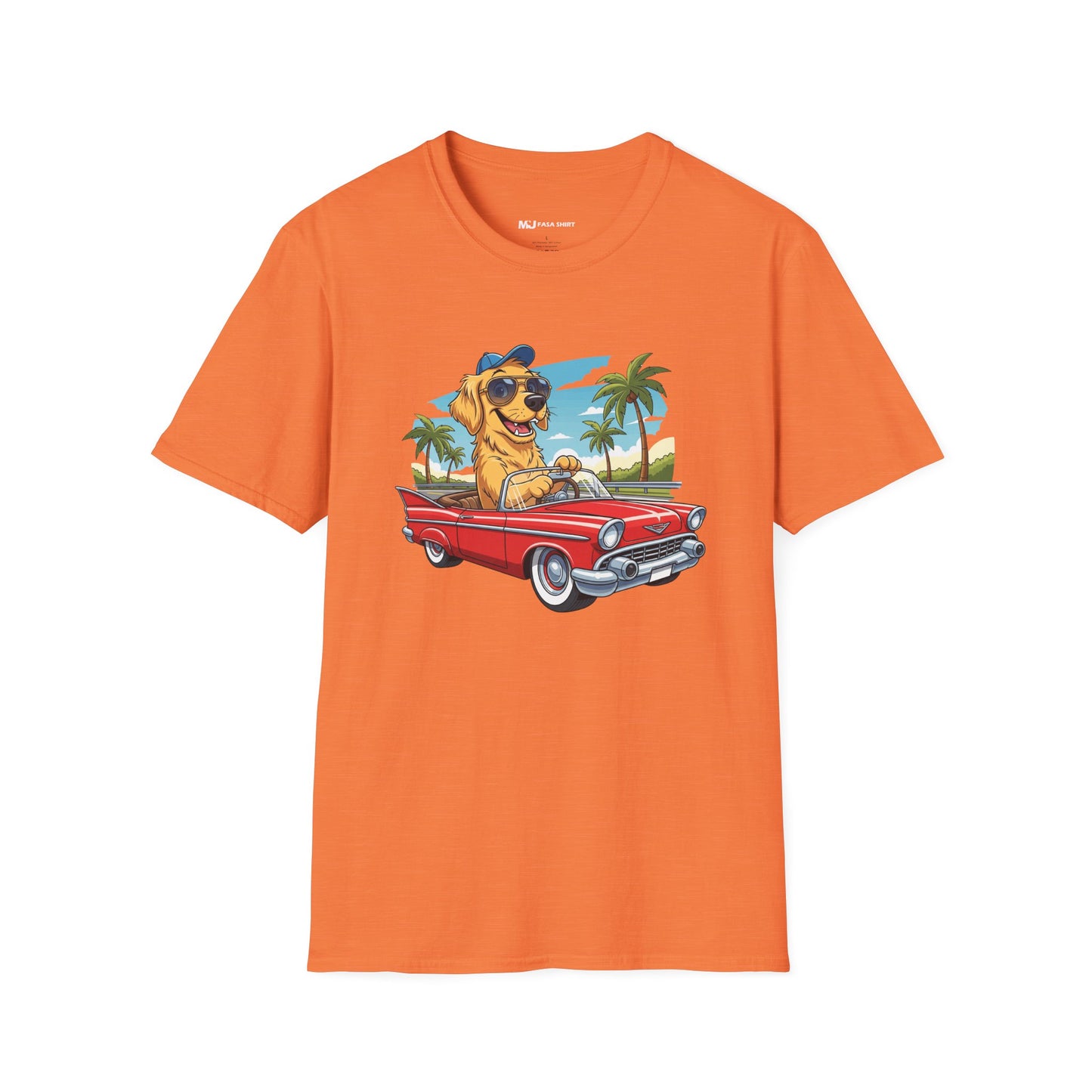 Dog Driving Car Tee